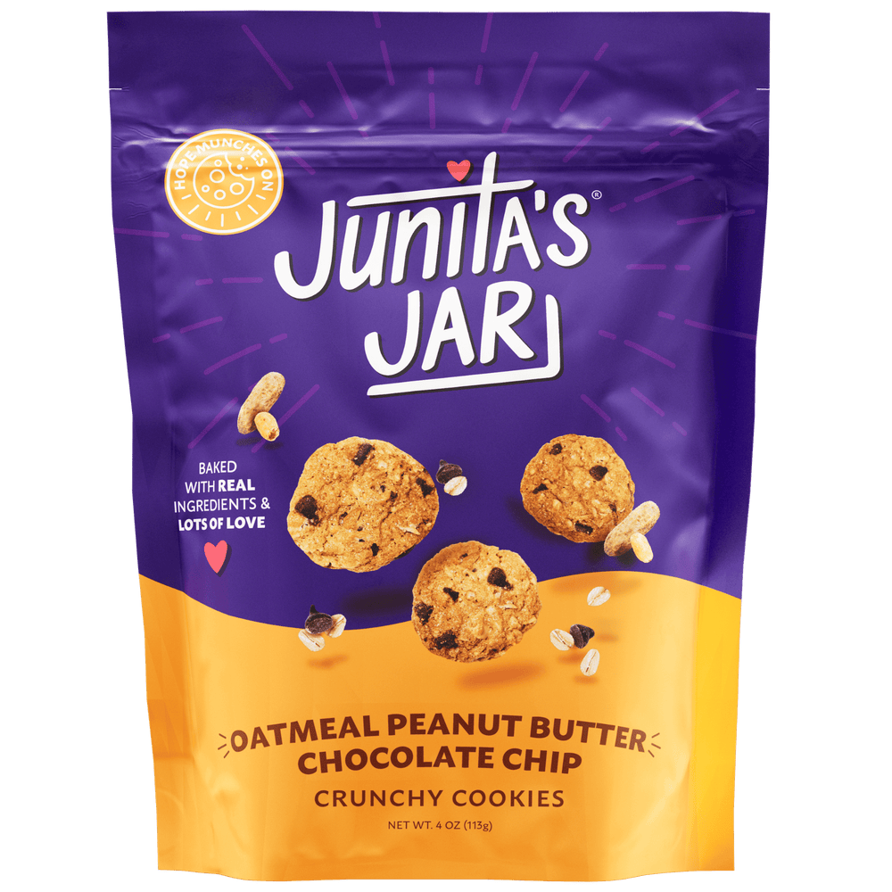 Oatmeal Peanut Butter Chocolate Chip Cookies, 4oz (Pack of 1)